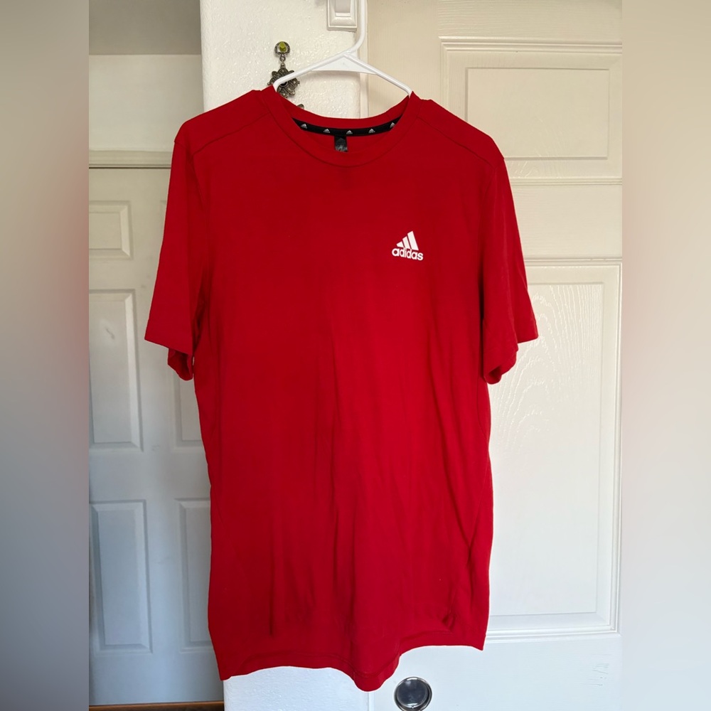 Adidas Men's Bold Red Tee